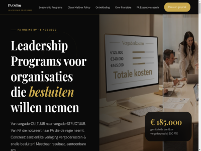 1 15 185.000 2 200 2000 2026 3 30 37 500 7 8 aanton aanzien ai audit bekijk benchmark berek besluit besluitvormingsprotocol boardrom bootcamp busines bv chaos clean concret contact cost cultur ervar executiv franziska fte gemiddeld gerealiseerd gesprek gratis invester jaarlijk jar leadership levert linkedin mailbox mastery mcr mcr-audit meetbar meeting neemt nem notuleert onlin ontwikkel opgericht organisaties pa paonline.nl per plaatsing plan policy program programma reductie reduction regie resultat roi s search sector sind snell structur szabo terugverdientijd tol vergader vergader-audit vergader-mastery vergadercultur vergaderkost vergaderkostencalculator vergaderpost vergaderprotocol vergaderstructur vergadertijd verkenningsgesprek verlag werkend will wkn