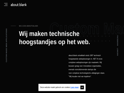 1997 about application blank bouw complex cookies custom evenal facebok gebruik grag hoogstaand hoogstandjes houd innovatiev kopier les linkdin maakt maatwerk mad mak net ok ontwikkelt onz organisaties sind stan startup technisch technologisch uitdag vooruitstrev web weboploss websit wij
