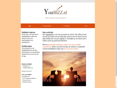 2025 8.8 adviser arbeidsproces ban bedrijf benader communicatie contact crer eerlijk eig februari help herkenn hierdor hom integratie integratiebureau integratiedienst jezelf jij job jou jouw kans kenn ker klacht klanttevred kunt kwaliteit lat ler leuk maatschappij mak modulair mogelijk nieuw ontwikkel onz outplacement over particulier partner peildatum person pragmatisch privacy protocol raamovereenkomst re re-integratie re-integratiebureau re-integratiedienst respect resultat sam slag snel stap start succesvol terug traject uitgangspunt uwv verricht vind waarin we welkom wer werkfit werkgever werkwijz werkzam wij will yourbizz zien zowel