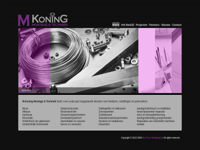 -2026 2012 aanbouw aanleg/onderhoud aanleg/uitbreiding afbouw airco all ambacht badkamer bedrijf bedrijv bestat biedt bouw contact copyright cv cv-installaties dakkapell dakram dienst drinkwatersystem electrotechniek elk forc gebouw glaszet groepenkast hom hoogstaand houtrotpreventie industriel installaties instell isolatie keuken klimaatbeheers koning m m.koning machines marc montag my my-forc nieuw onderaannemer onderhoud particulier partner project renovatie reparatie reparaties reserved right s sauna scala schilderwerk serres staalconstructies stukadoorswerkzam team techniek timmerwerk uitblink vast veranda verwarmingstechniek webdesign zonnepanel zwembad
