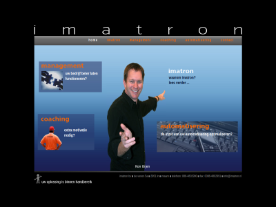 -4802990 -4802991 0088 088 3951 5a automatiser bedrijf beter bv coaching contact extra fax functioner hom imatron info@imatron.nl inzet lat les ln maarn management motivatie nodig optimaliser telefon ven verder waarom