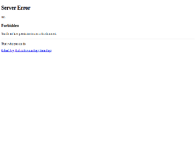 403 acces back can do document error forbid hav hom not pag permission previous reload s server that this to what you