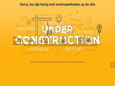 bezig binnenkort bv construction dank geduld sit sorry terug under we werkzam wintermedia