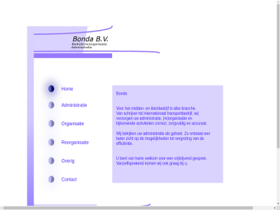 administratie b.v bonda branch contact elk hom kleinbedrijf liesbeth mid ontwerp organisatie over reorganisatie vries