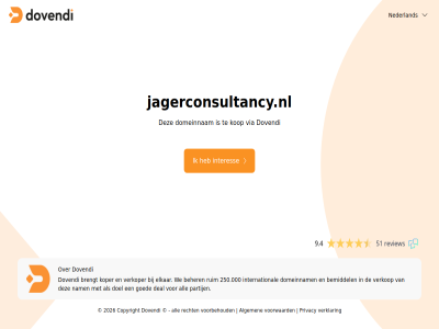 2026 250.000 51 9.4 algemen all beher bemiddel brengt copyright deal doel domeinnam dovendi elkar goed interes international jagerconsultancy.nl kop koper nam nederland partij privacy recht review ruim verklar verkop verkoper via voorbehoud voorwaard we