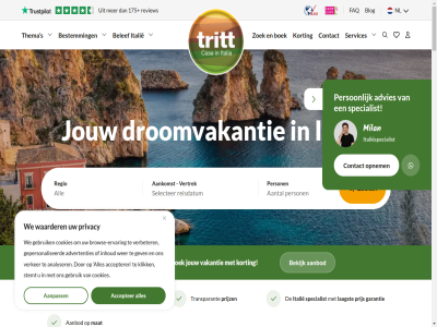 +31 -1 -2 -3 0 00 01 09 1 100 17 175 1999 2 2026 4 5 54 6/10 65 6651 8 8330044 85 aanbod aangeslot aankomst aanpass accepter accommodatie accommodaties achter adres advertentie advertenties advies agriturismo airco algemen all analyser antwoord appartement authentiek autorondreis bekijk belef beoordeeld bereik bestemm biedt blog boek brow browse-ervar by cecina charm contact cookie cookies cultur dag de disclaimer dorpj droomvakantie drut eerlijk eig elk emilia ervar even familie faq fiets fijn garantie garantiefond gebruik geleg geniet gepersonaliseerd gerust gev gewon grot hal heerlijk heuvel hiernaast hur ieder inclusief industrieweg inhoud iseomer it0027 it0076 it0191 it1389 it1404 italiaan italie italie@tritt.nl italiespecialist jou jouw keuk kid kinderbad kindvriend klik kort korting kr krijg kristalhelder kunt kust laagst lari last lazio le lekker les ligbed ligging ligurie lijn loano lombardij loopafstand mar march mat mer milan minutes mooi mooist mountainbik natur nazomerdeal nem net nl noord nr ome ontspann onz opnem pagina per person piemont populair powered prachtig prijs prijz privacy privacybeleid puglia regio reisdatum respon restaurant review riparbella romagna s sardinie search selecter services sfeervoll sfer sicilie sind snel snell specialist sportiviteit stat stedentrip stemt strand strandjes strandvakantie thema tiener ton toplocatie toscan transparant tritt uitstapjes uitzicht umbrie vakantie vakantieappartement vakantiehuis vakantiehuiz vakantiepark vakantieparkj vanaf veelgesteld verbeter verker vertrek via villa vind vlakbij voorwaard vrag waarder waarom war water we welk wer werkdag werkt wij wijnboerderij wijncultur wijndomein zin zoek zonneterras zwembad
