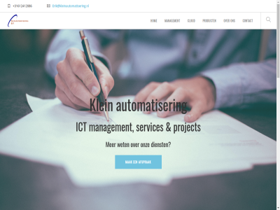 +31612412086 2017 adviser afsprak agenda analyses automatiser beher bekijk beschik busines cloud contact copyright cor daarnaast deskund devic dienst document effectiever efficienter elk erik@kleinautomatisering.nl focuss gebied gecertificeerd gegeven getild hk hk-webdesign hoger hom ict installatie interim inzet it klant klar klein kunt lever lijn mak management middel mogelijk mysql niveau onz oploss optimal oracl organisatie organisaties overal past personel product project regel s services stan tevred top transparanter verschill voer webdesign welk wet wij wilt zodat zorgvuld